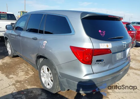 2018 Honda Pilot Lx from USA, damaged, VIN 5FNYF5H12JB030518